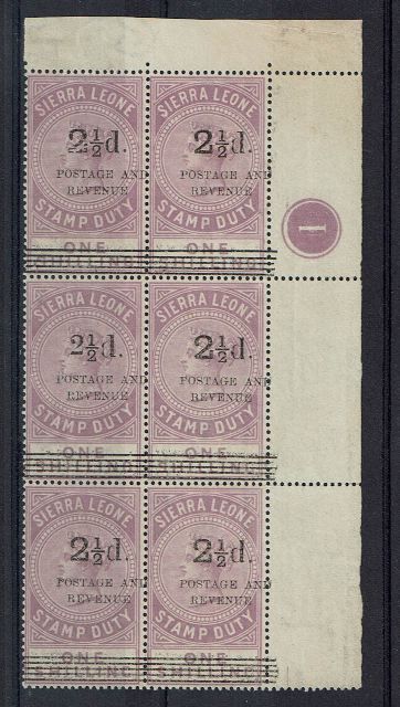Image of Sierra Leone SG 63/4 MINT British Commonwealth Stamp